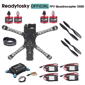 FPV Quadcopter X500 500MM 500-V2 Alien Çerçeve APM 2.8 Uçuş Kontrol 2212 920KV Motor 30A Simonk ESC Multicopter için BlackSheep
