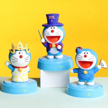 Orijinal Doraemon Anime Figürü Aromaterapi аниме Model Kawaii Araba Dekor Karikatür Süs Aksesuarları Oyuncak Kızlar için doğum günü hediyesi