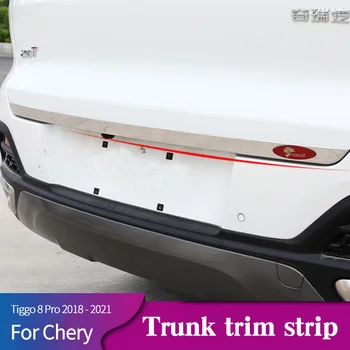 Vücut Trim Chery Tiggo İçin 8 Pro 8 PİUS 2018 -2021 Paslanmaz Çelik Şeritler Gövde Parlak Modifiye aracı Şekillendirici Aksesuarları