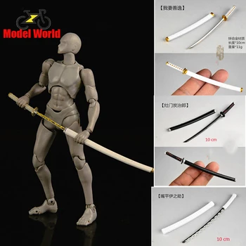 1/12 Ölçekli minyatür silah Kılıç bıçak oyuncak modeli fit 6 inç aksiyon figürü vücut modeli
