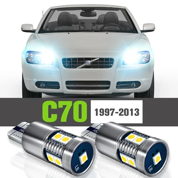2x LED park lambası Aksesuarları Gümrükleme Lambası Volvo C70 1997-2013 2004 2005 2006 2007 2008 2009 2010 2011 2012