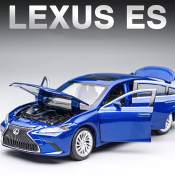 1: 32 Lexus ES300 araba altı açık direksiyon amortisör alaşım araba modeli ses ve ışık simülasyon araba modeli oyuncak A262