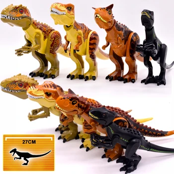 Acımasız Raptor Yapı Jurassic Blokları Dünya 2 MİNİ Dinozor Rakamlar Tuğla Dino Oyuncaklar Çocuklar İçin Dinosaurios Noel