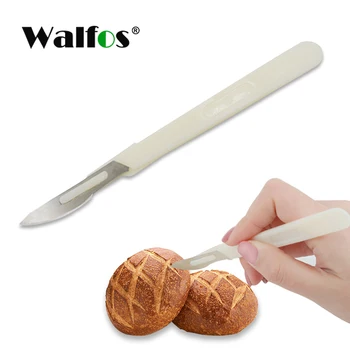 WALFOS Avrupa Ekmek Ark Kavisli Ekmek Bıçağı Batı tarzı Baget Kesme Kesici Pasta Simit Ev Mutfak Veya Restoran Araçları