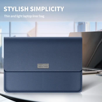3 in 1 Çok Kullanımlı PC laptop çantası Dizüstü kol kapağı Standı Saklama macbook çantası Hava 11 13 14 Pro 15 Xiaomi Dell Evrak Çantası