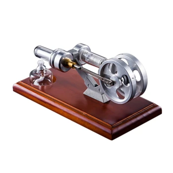 Sıcak Hava Stirling Motoru e n e n e n e n e n e n e n e n e n e Volanlar Eğitim Oyuncak Elektrik Jeneratörü Bilim Deney Oyuncak Hediye Modeli