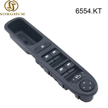 6554.KT 6554KT Elektrikli Cam Kontrol Anahtarı Pencere Kaldırıcı Anahtarı Düğmesi Peugeot 307 Mola 307SW 307CC