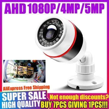 5MP 4MP 1080P 1.7 mm Süper Geniş Açı Panorama HD CCTV AHD Kamera SONYI MX326 Balıkgözü Lens 3D topu etkisi kızılötesi Güvenlik Video