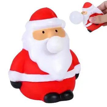 Noel Squishy Oyuncaklar Anti Stres Topları Noel Baba Kardan Adam Geyik Dekompresyon Sıkmak Duyusal Oyuncaklar Çocuklar Noel Partisi Favor