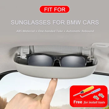 Araba Güneş Gözlüğü Tutucu güneş gözlüğü Kutusu Gözlük kılıfı BMW X1 X3 F25 F48 X5 G05 F10 F11 F20 İ3 Aksesuarları