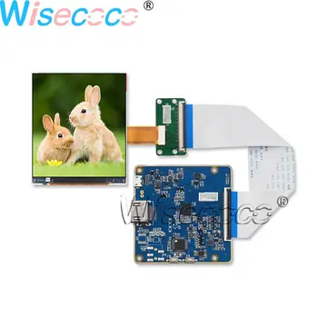 Wisecoco 3.5 inç LCD Ekran 1440×1600 Çözünürlük 615 PPI IPS 90HZ Ekran LPM035M407B MIPI sürücü panosu için HMD VR AR