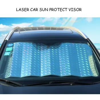 Evrensel Lazer Araba SUV Güneş Güneşlik Şemsiye Ön Korumak Pencere Güneş Koruma Katlanabilir ön Cam Film Yaz Güneş Blok Kapak