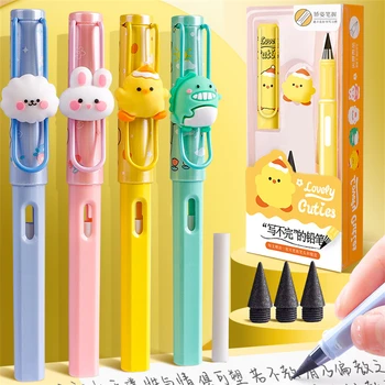 Kalemler Lapices Mekanik Kurşun Kalem Kore Kırtasiye 0.5 mm Lapiceros Kawaii Ücretsiz Kargo Öğeleri 2022 Hayvan Yazma Kalem Sevimli Ödül