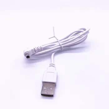 USB A DC 3.5 Mm / 1.35 Mm 5 Volt DC Varil Jack Güç Kablosu 100cm 3 Ayak Beyaz / Siyah