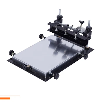 32x22CM Manuel Serigraf İstasyonu Lehim Pastası Yazıcı Ayarlanabilir SMT Şablon baskı makinesi