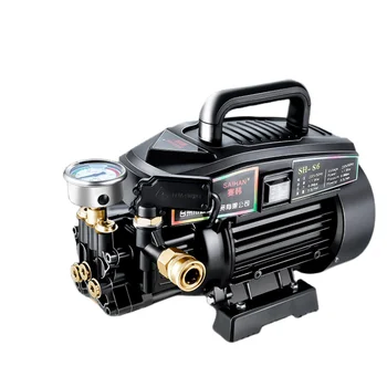 SH-S6 Pembersih Tekanan Tinggi Pompa Cuci Mobil Rumah Tangga Portabel 220V Mesin Cuci Mobil Pembersih Otomatis Daya Tinggi 2000W