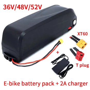 36V 48V 52V 20Ah EBike Pil Hailong ile USB motorsiklet Dönüşüm Kiti Bafang Elektrikli Bisiklet ABD, AB Vergisi Ücretsiz