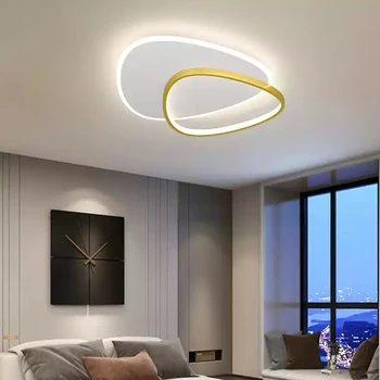 Modern Ultra İnce LED Tavan Lambaları Modern Ev Aydınlatma Yatak Odası Oturma Odası İçin iç mekan aydınlatması Lamba oturma odası lamba