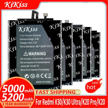 KiKiss Pil İçin Xiaomi Xiao mi Redmi K30 / K30 K 30 Ultra / K30Ultra / K20 Pro / K20Pro / K20 / Mi 9T Pro / 9TPro / Mi 9T / mi9T Batterij