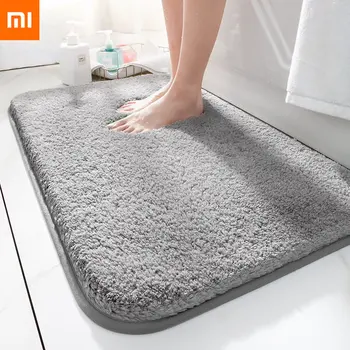 Xiaomi banyo kapısı Mat Süper Kalın Kabartmak Fiber Banyo Paspas Duş Odası Halıları Paspaslar Şönil Paspas Tuvalet Emici