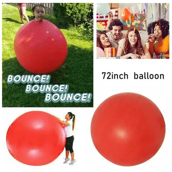 72 inç Dev Yumurta Balon Kırmızı Komik Oyun Oyuncak